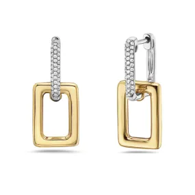 14k Diamond & Gold Earring