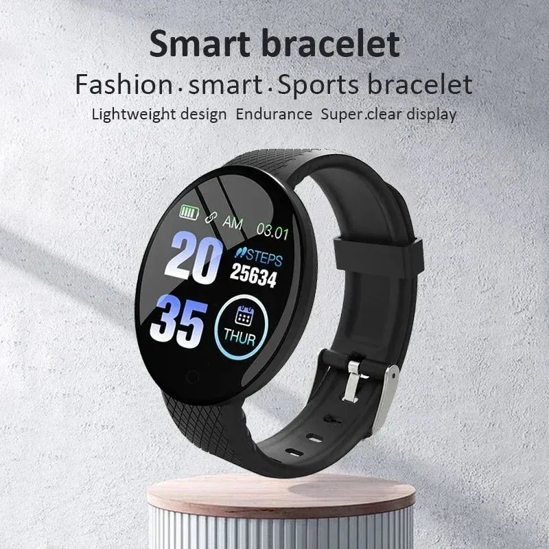 2024 Hot Smartwatch Circular Color Screen Multiple Sports Modes Call Information Reminder Photo Taking Music Smart Bracelet