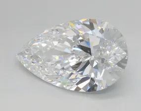 3.43 Carat Pear Lab Grown Diamond