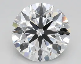 4.01 Carat Round Lab Grown Diamond