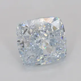 6.93 Carat Cushion Lab Grown Diamond