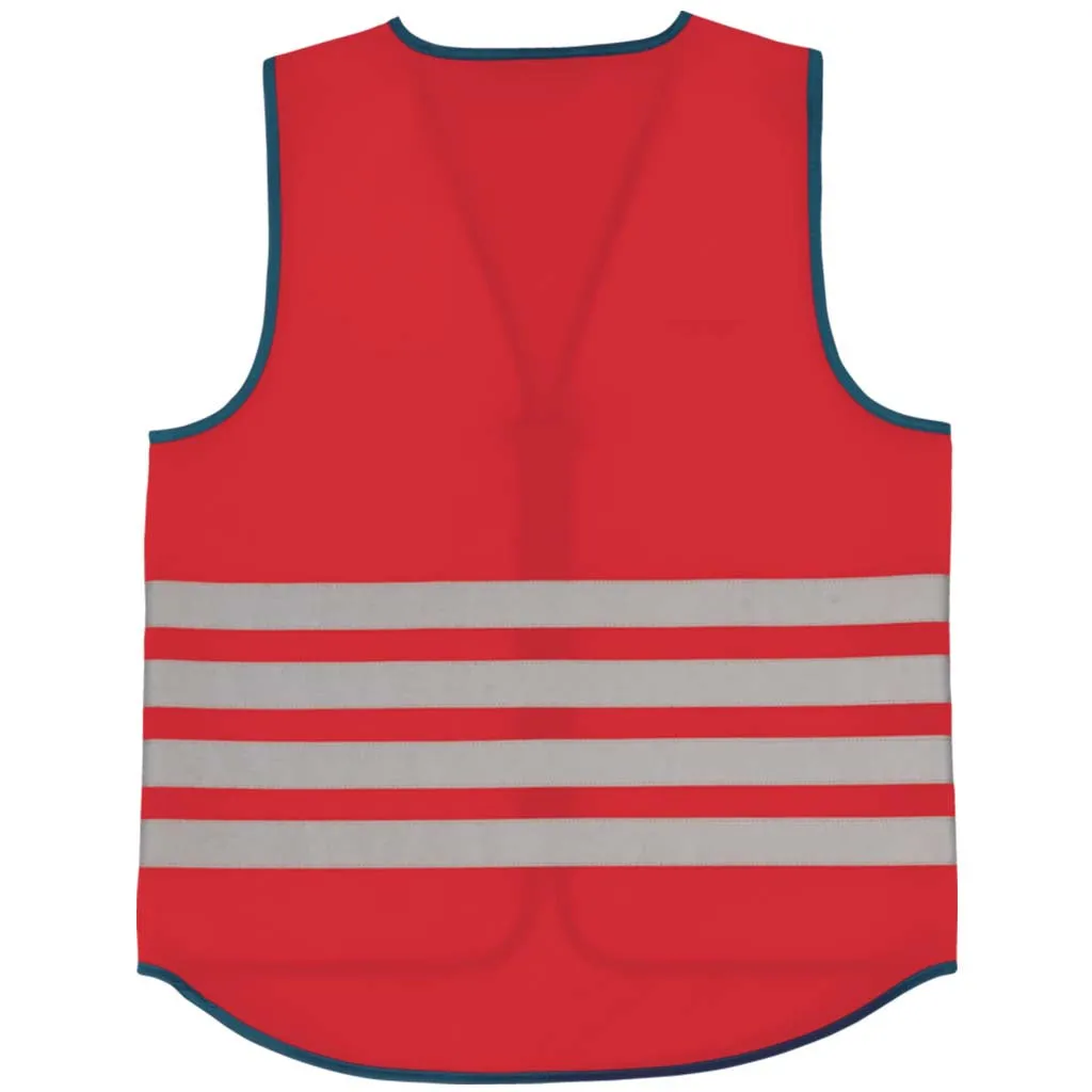 Abus Lumino Reflective Day Vest - Red