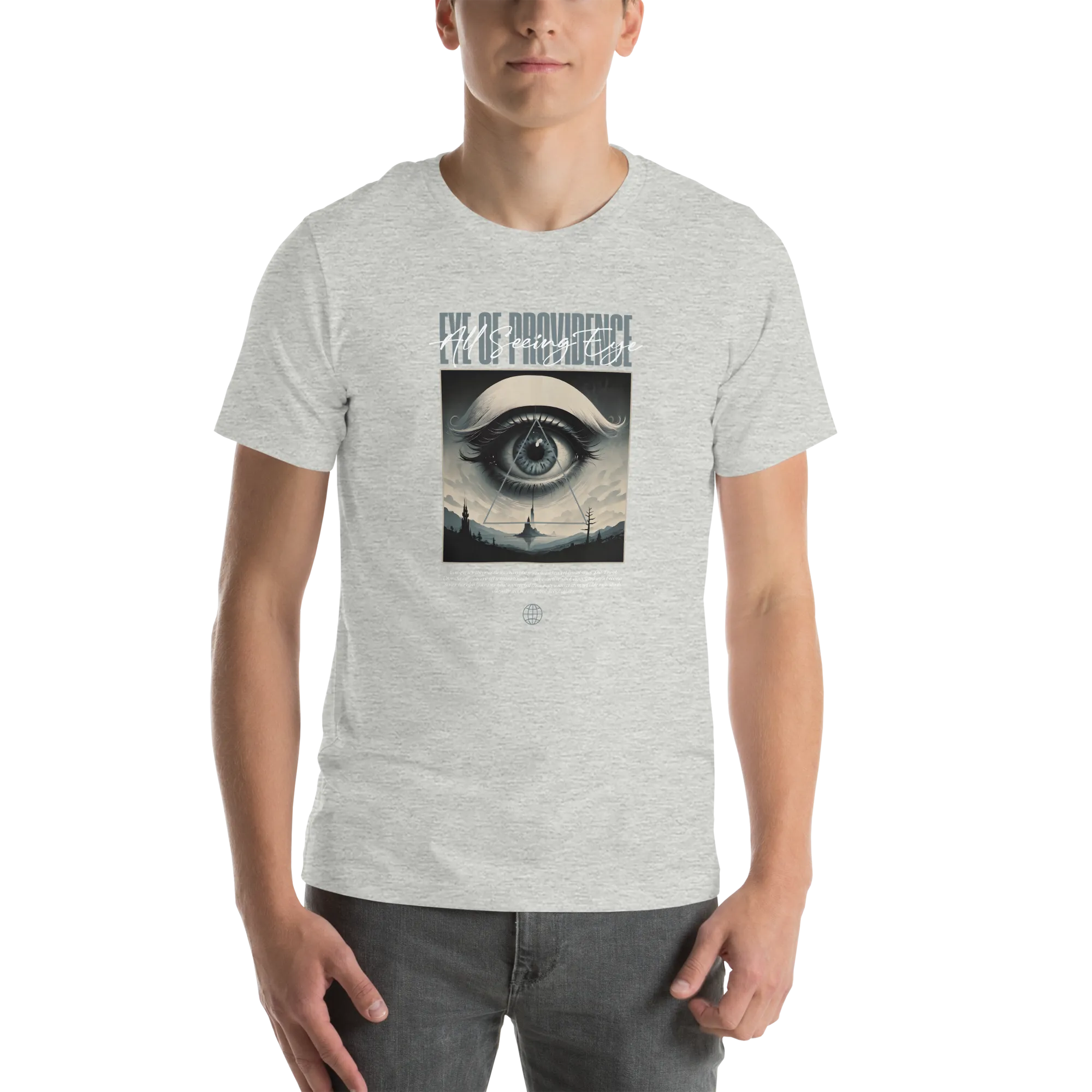 All Seeing Eye Unisex T-shirt Front Print