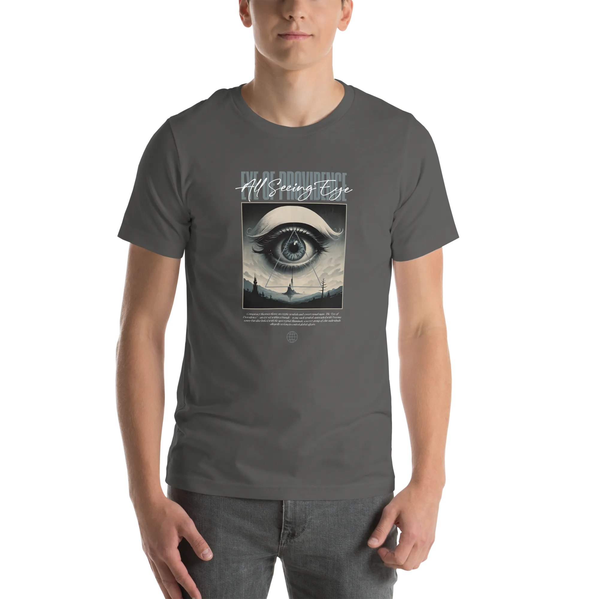 All Seeing Eye Unisex T-shirt Front Print