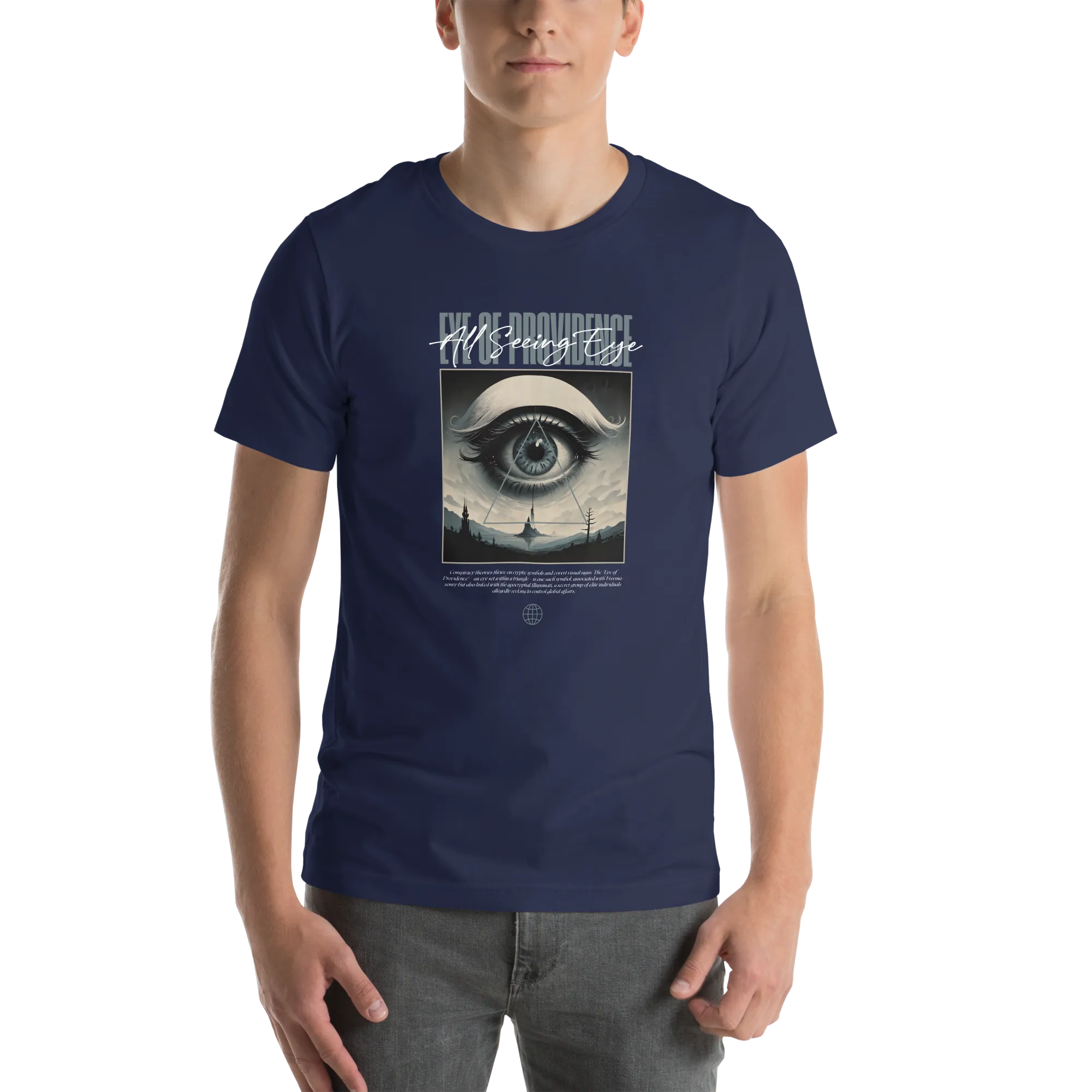 All Seeing Eye Unisex T-shirt Front Print