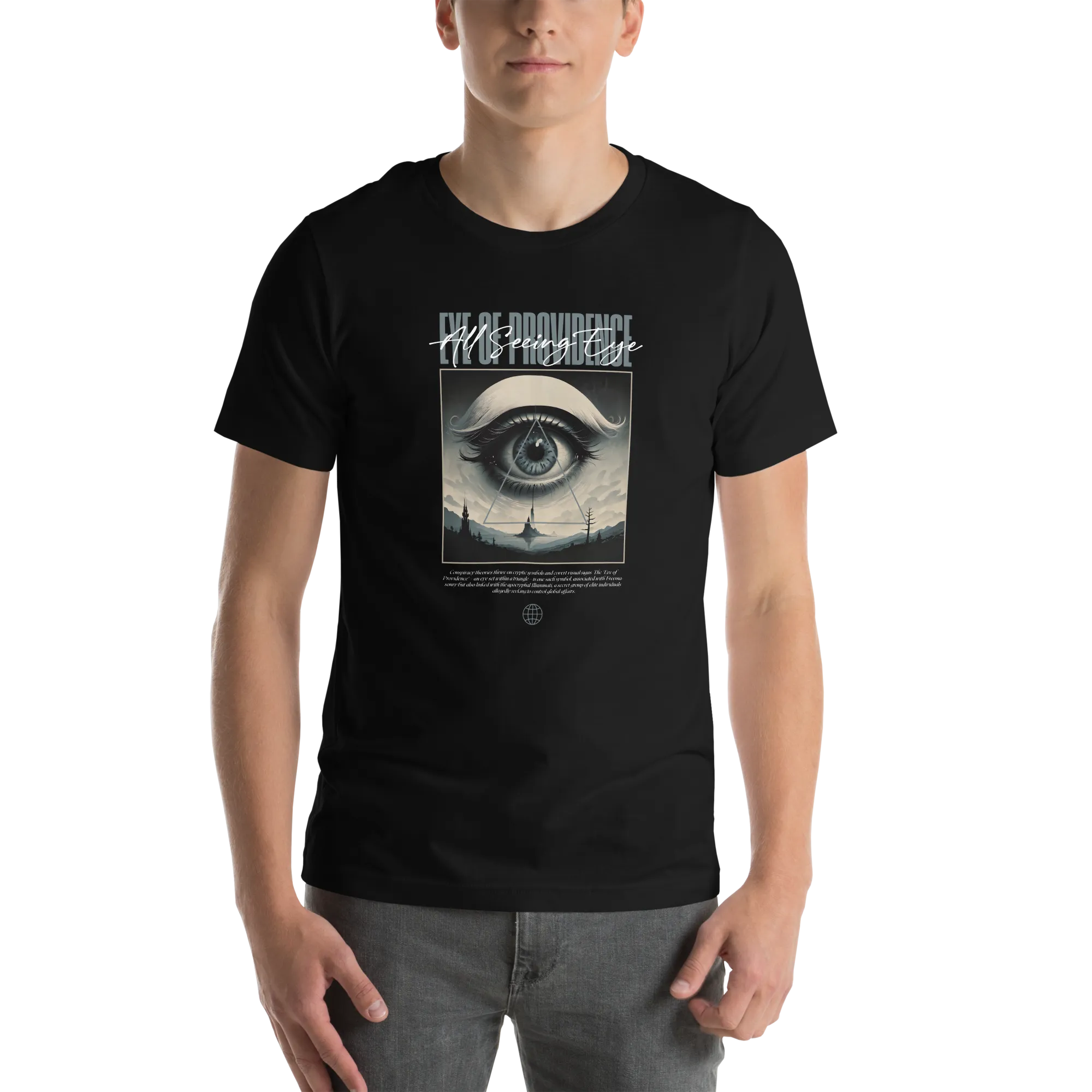 All Seeing Eye Unisex T-shirt Front Print