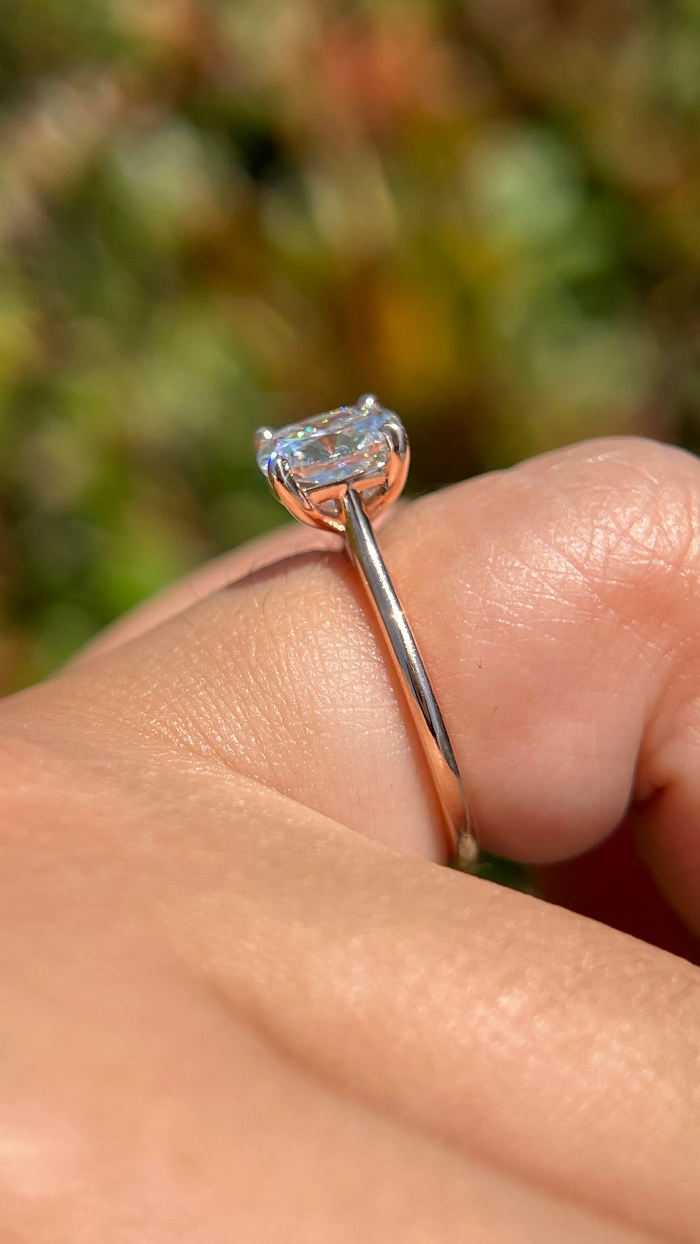 Ava 2.01ct F-VS1 Cushion Lab Diamond