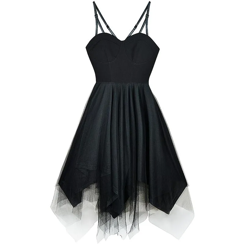 Black Fairy Mesh Dress SD01294