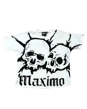 Black Skull Crush Tee