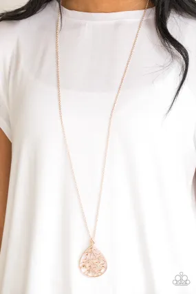 BOUGH Down Rose Gold Necklace Set