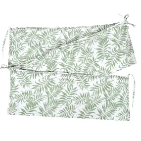 Bumper pads - Tropical green