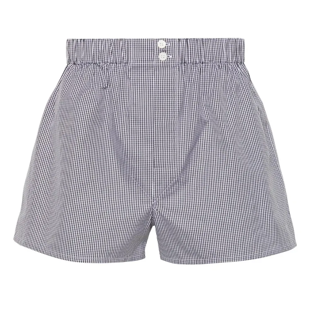 Checked Cotton Boxers