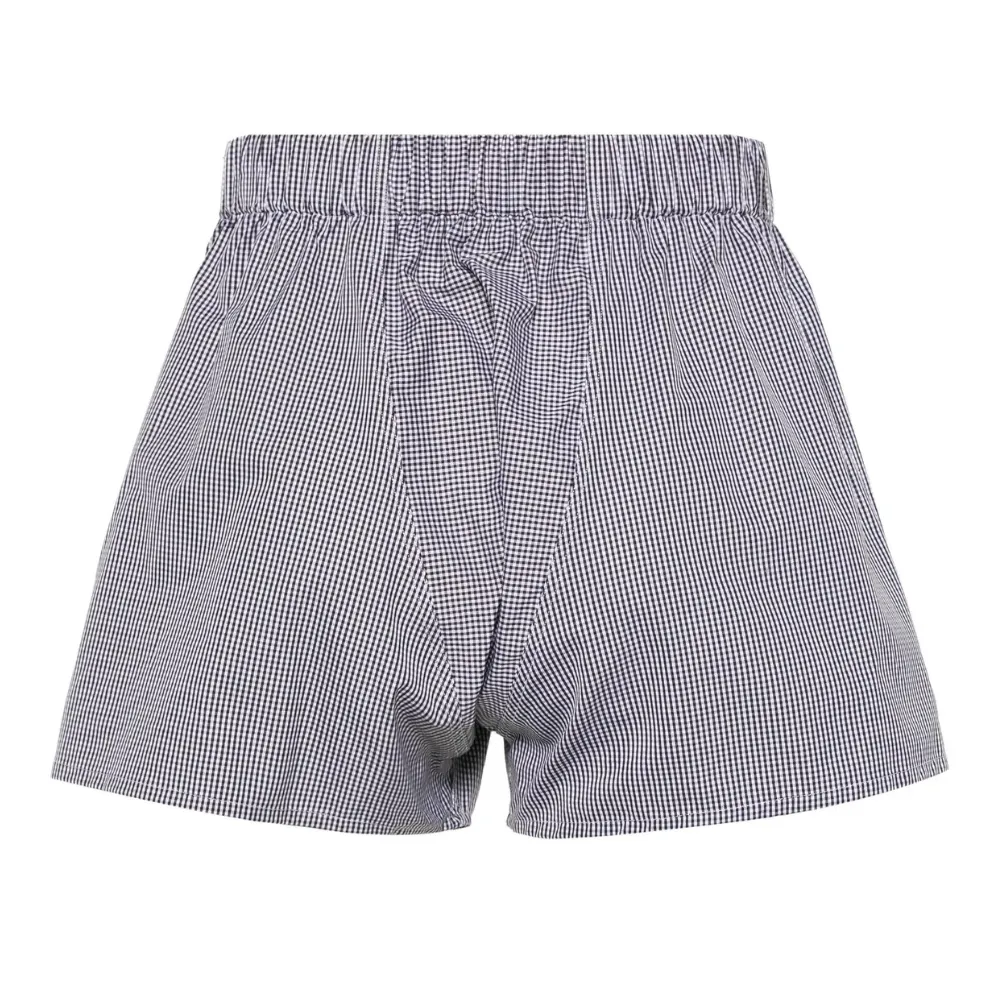 Checked Cotton Boxers