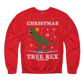 Christmas Tree Rex Youth Sweatshirt