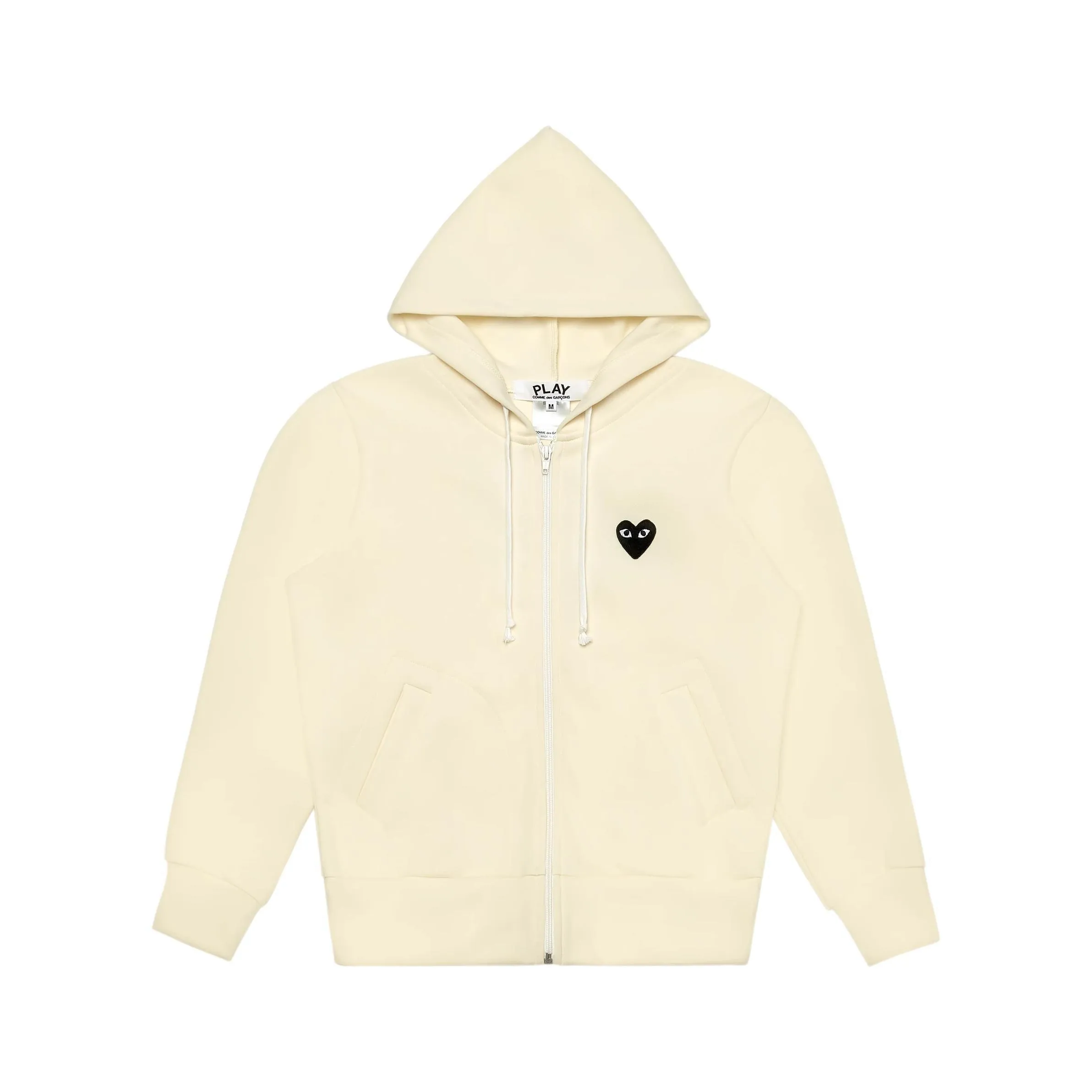 COMME DES GARCONS BIG HEART ZIP UP