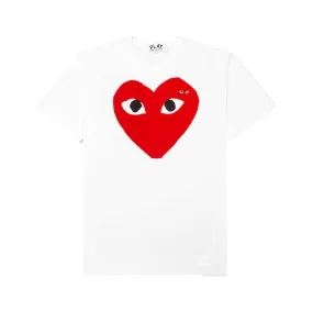 COMME DES GARCONS RED EMBLEM HEART T-SHIRT