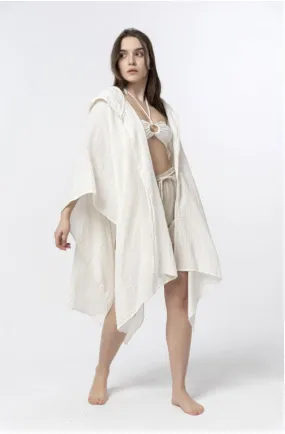 Cotton Cloak Poncho