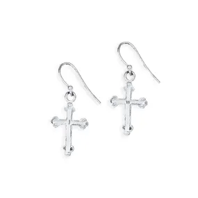 Custom Cross Earrings