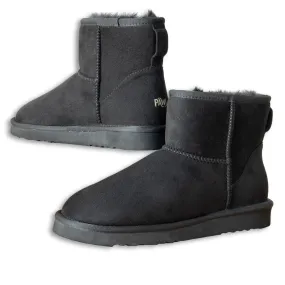 [Defective] Pawj Mini Boot | Black / Black Mink