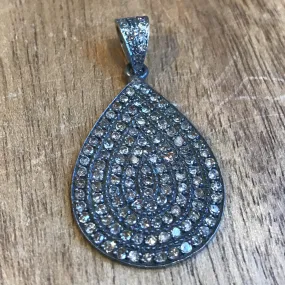 Diamond Teardrop Pendant