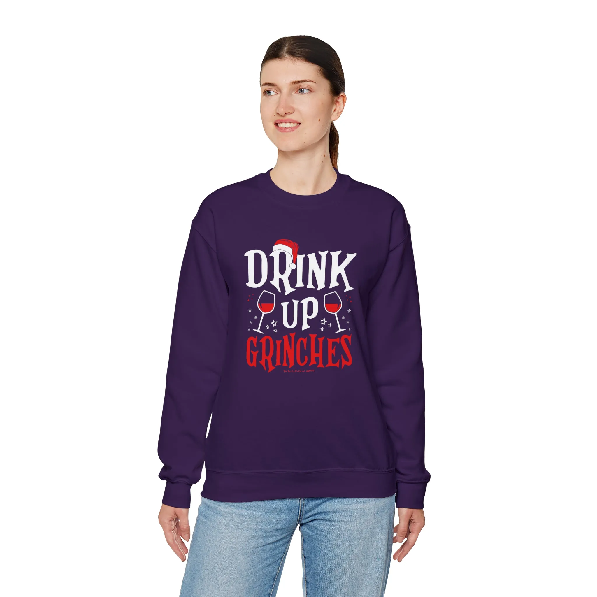 Drink Up Grinches Crewneck Sweatshirt