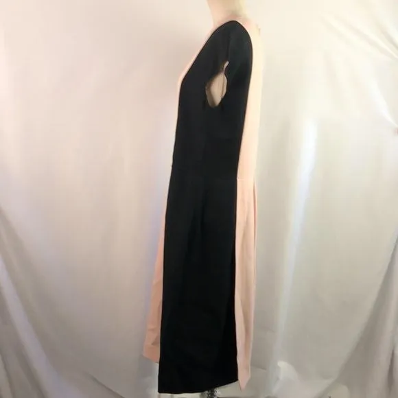 FendiPinkBlack Color Block Dress