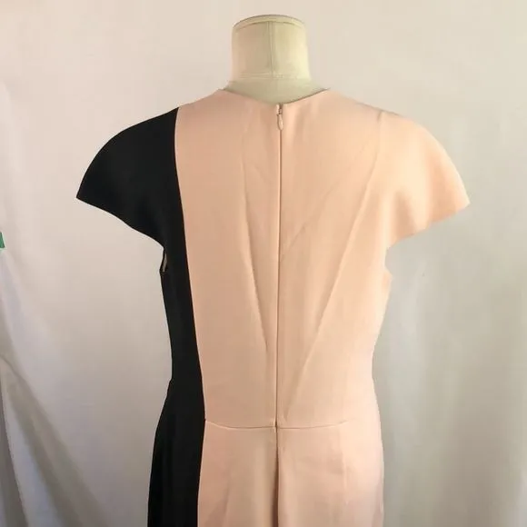 FendiPinkBlack Color Block Dress