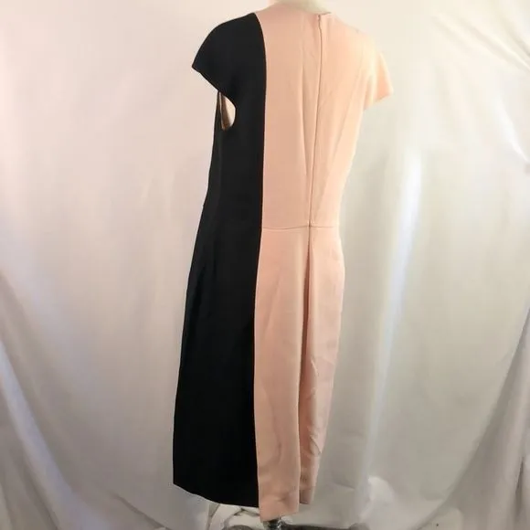 FendiPinkBlack Color Block Dress