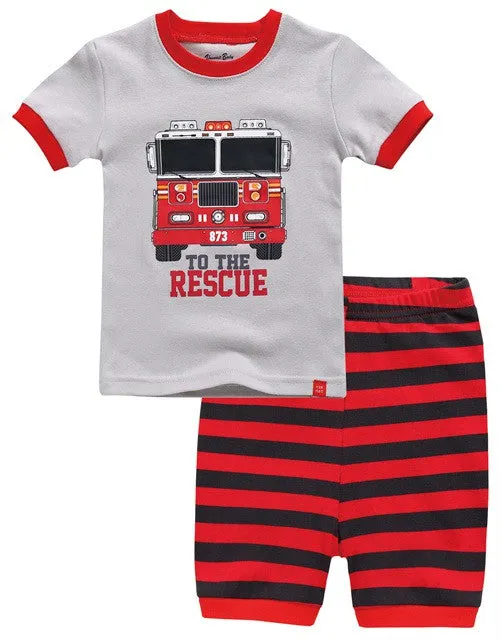 Fire Truck Pajama