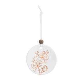 Floral Oil Diffuser Ornament