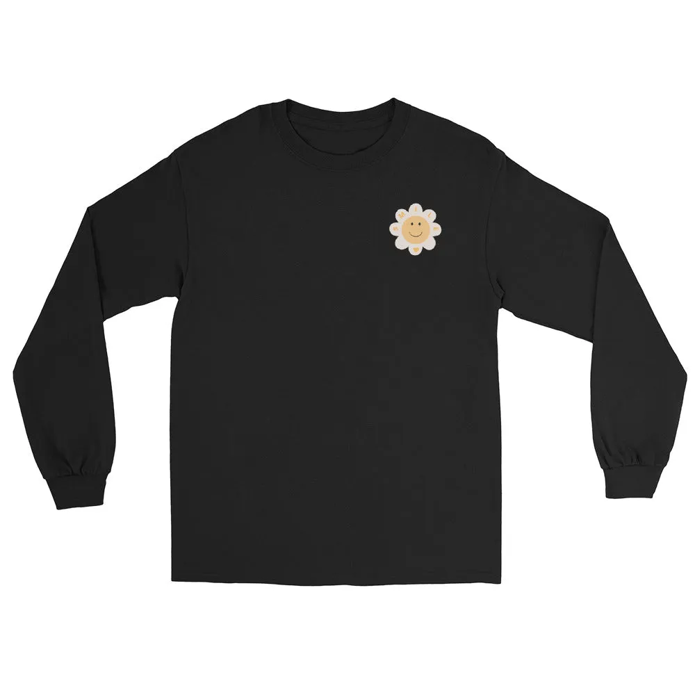 Flower Smile Long Sleeve Shirt