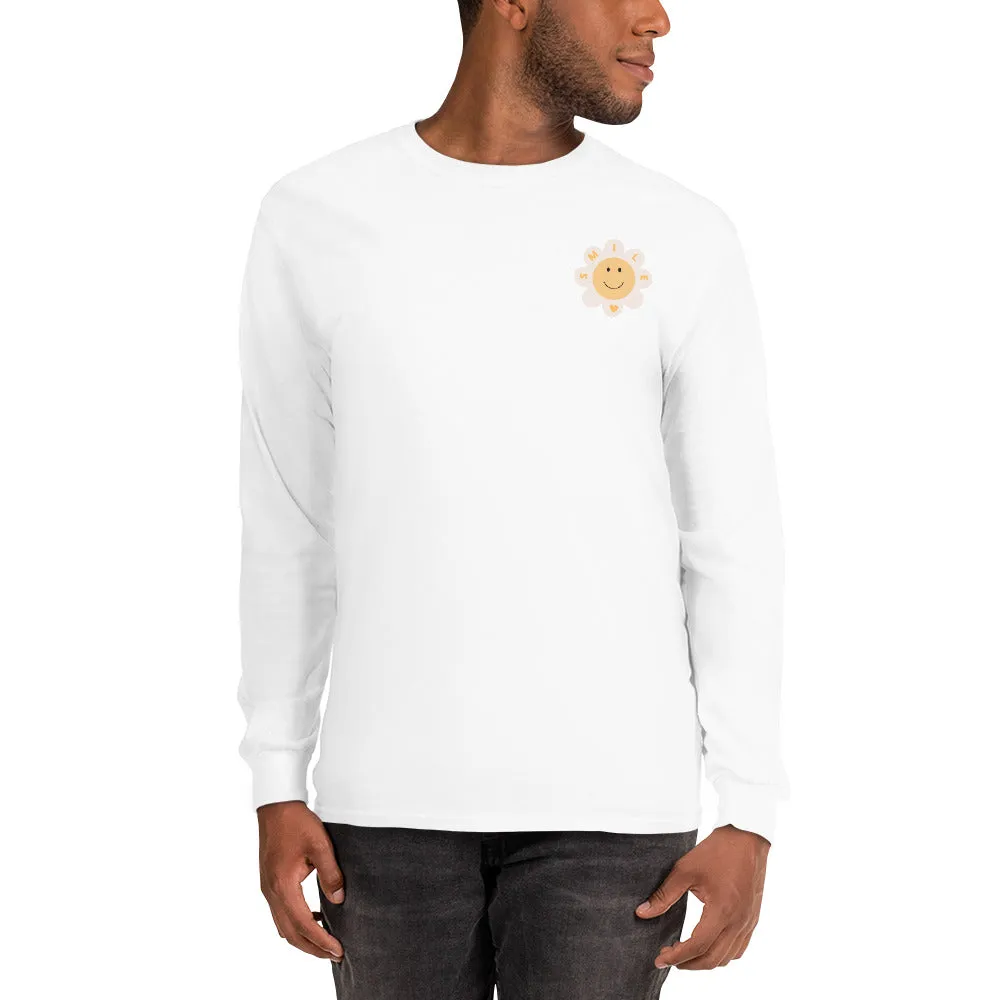 Flower Smile Long Sleeve Shirt