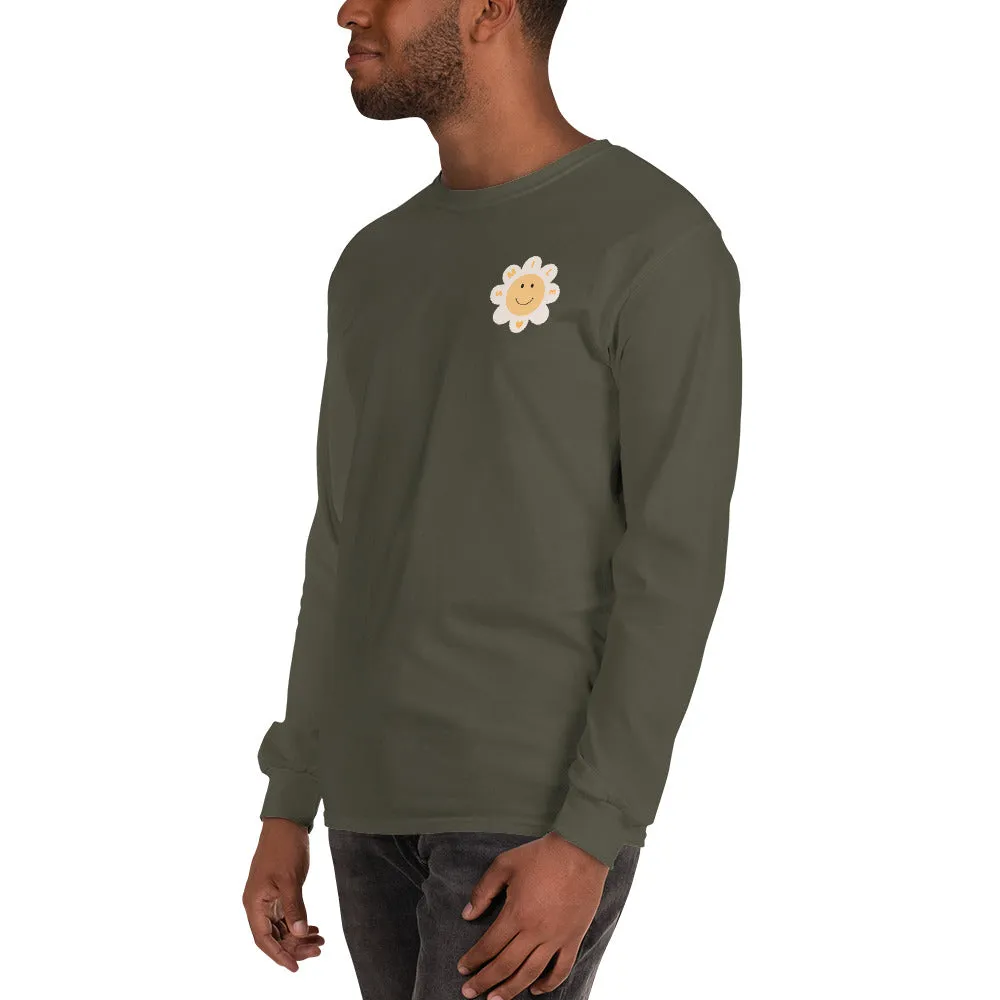 Flower Smile Long Sleeve Shirt