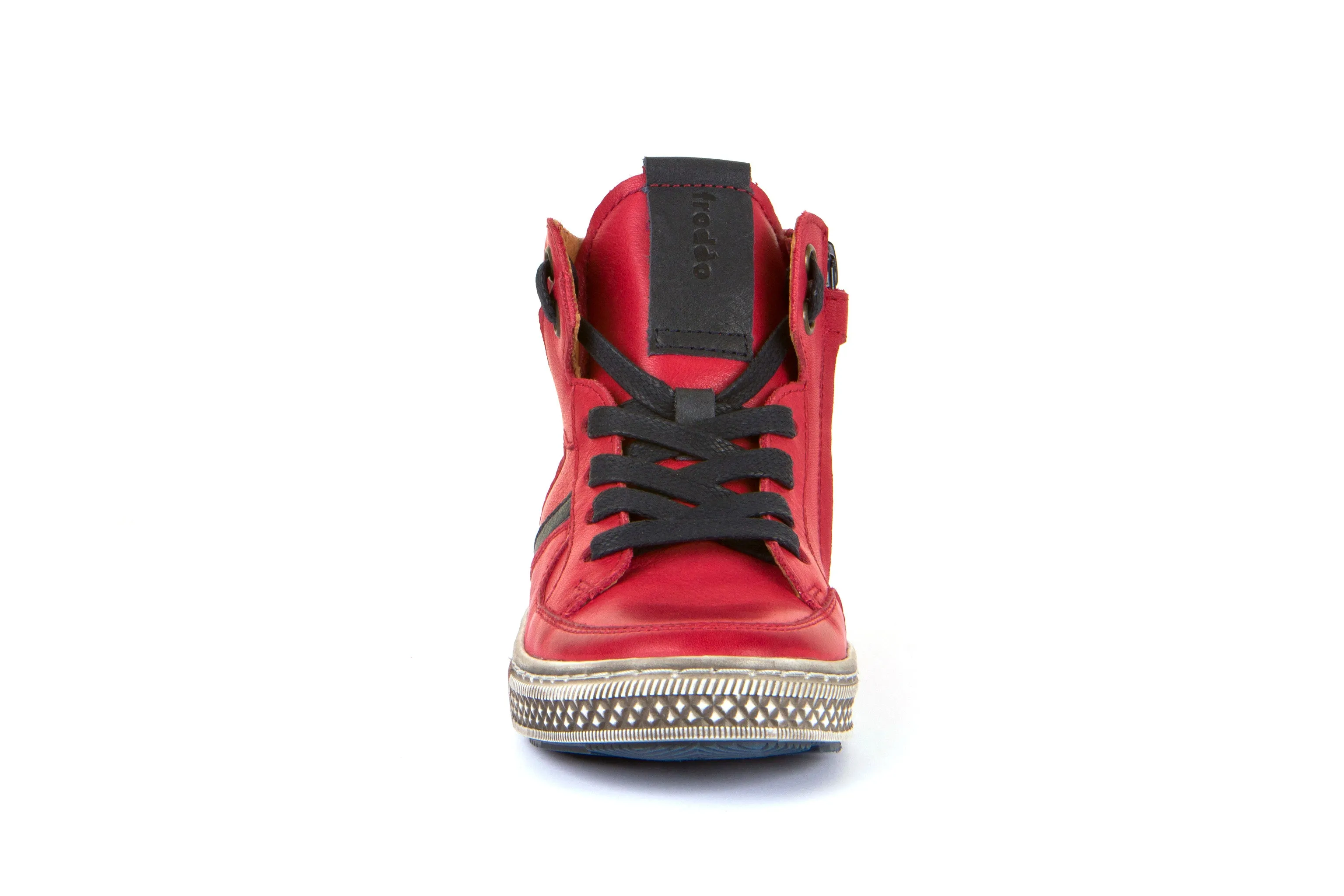 Froddo leather sneaker - red