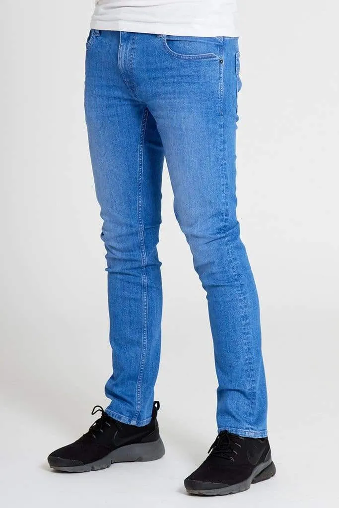 GAMMA Slim Fit Jeans In Intense Blue Wash