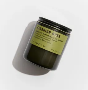 Geranium Moss Soy Candle