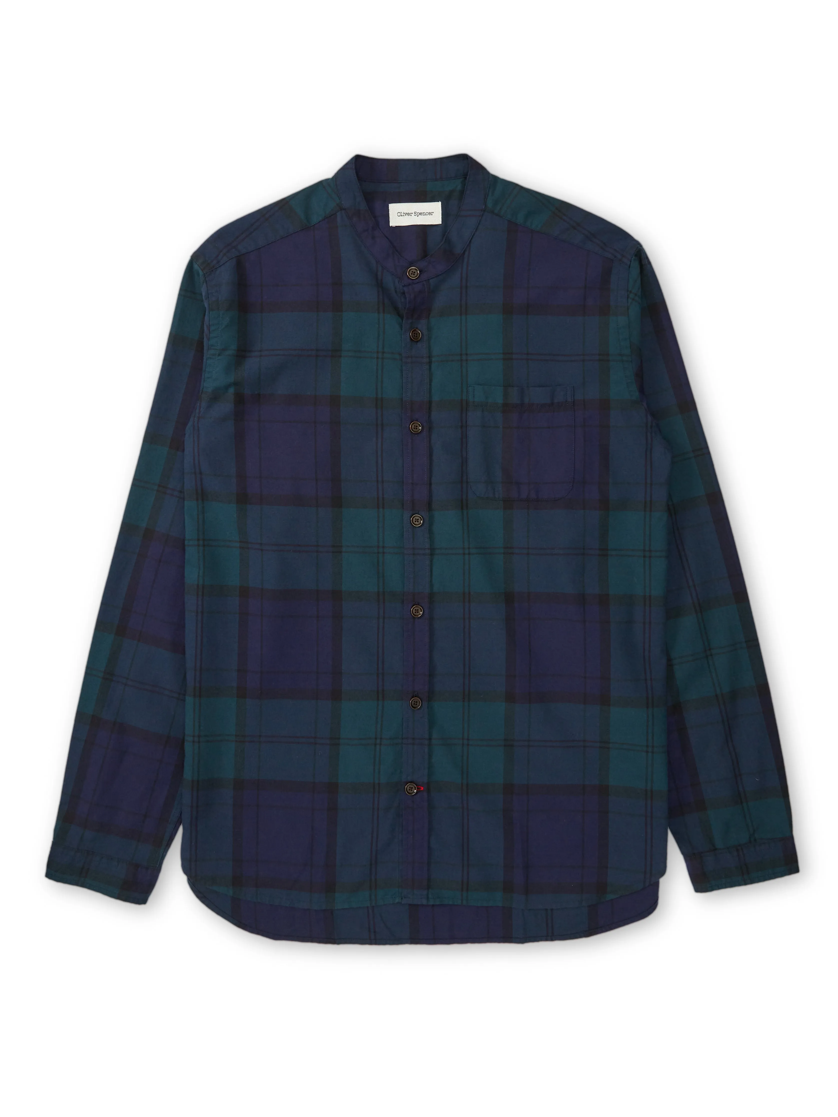 Grandad Shirt Purcell Blackwatch