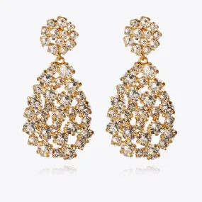 Hanna Earrings / Crystal