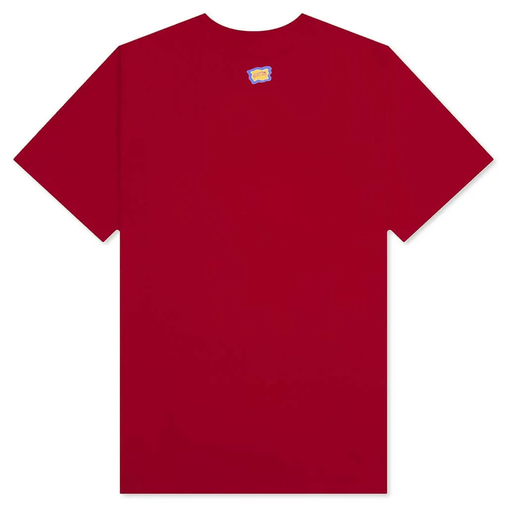 Hazy S/S Tee - Chili Pepper