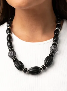 High Alert Black Necklace Set