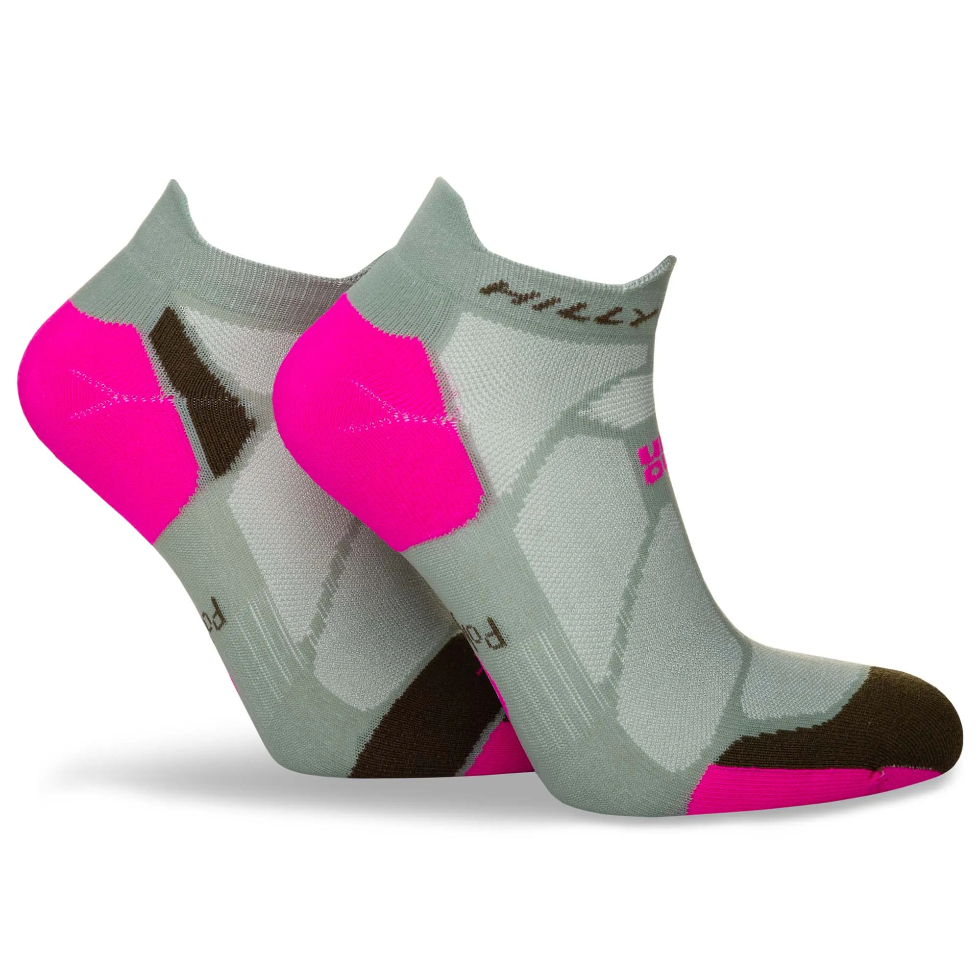 Hilly | Unisex Marathon Fresh Running Socklets - Sage