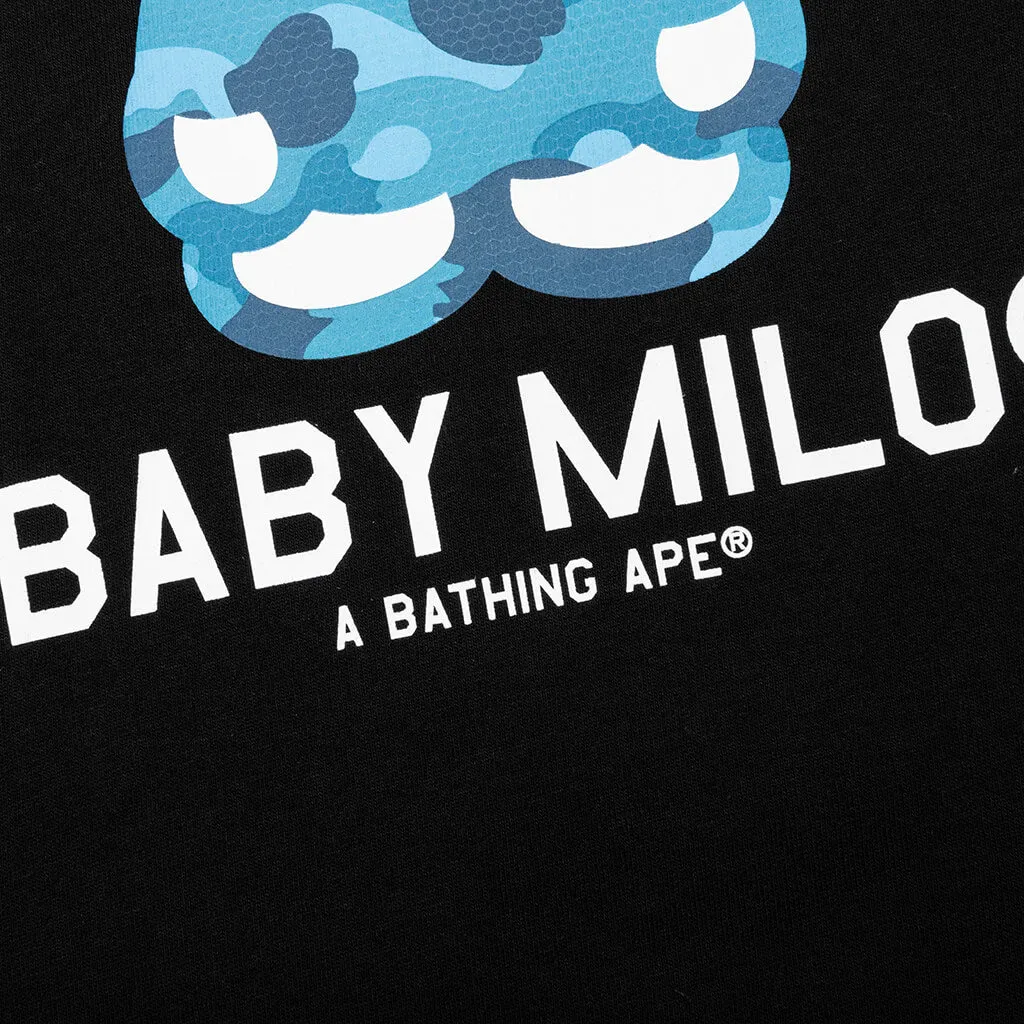 Honeycomb Camo Baby Milo Tee - Black/Blue