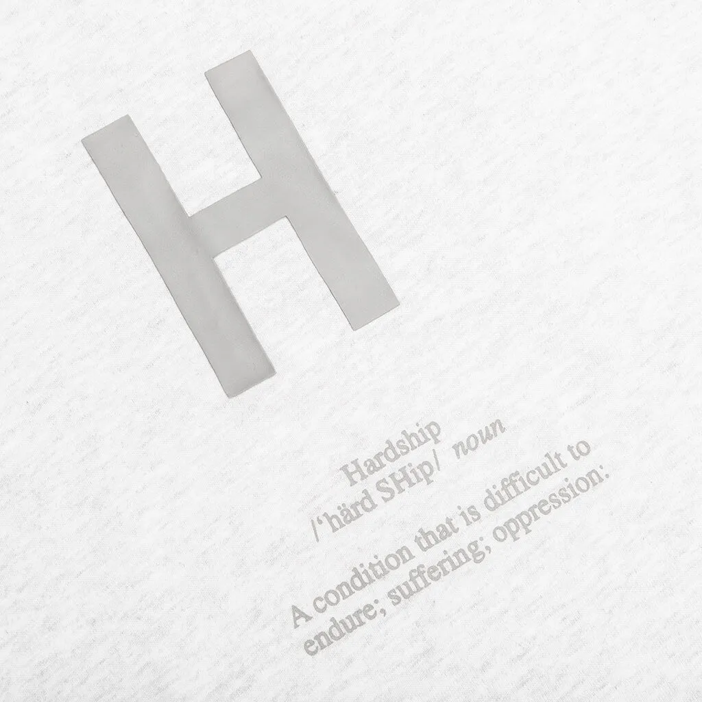 Honor The Gift Hardship S/S Tee - Light Heather