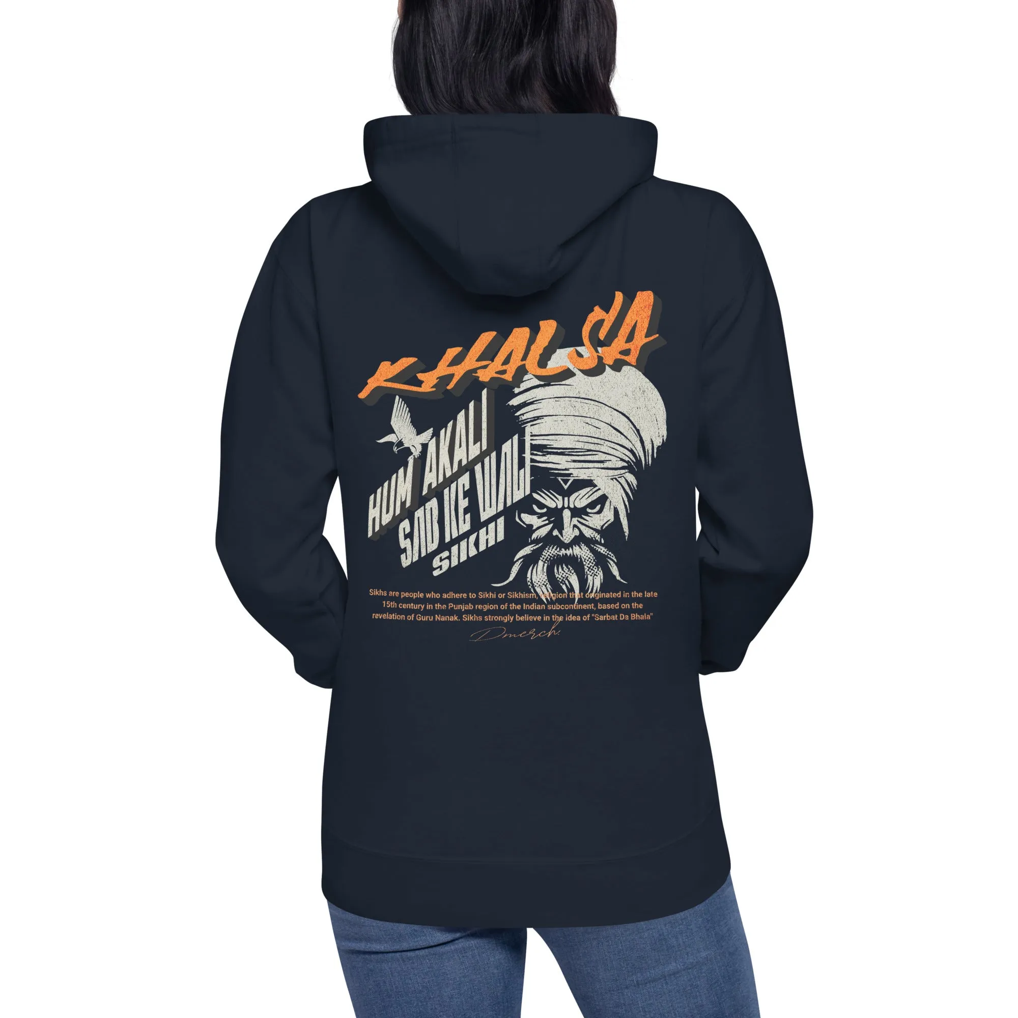 Hum Akali Sab Ke Wali Unisex Hoodie