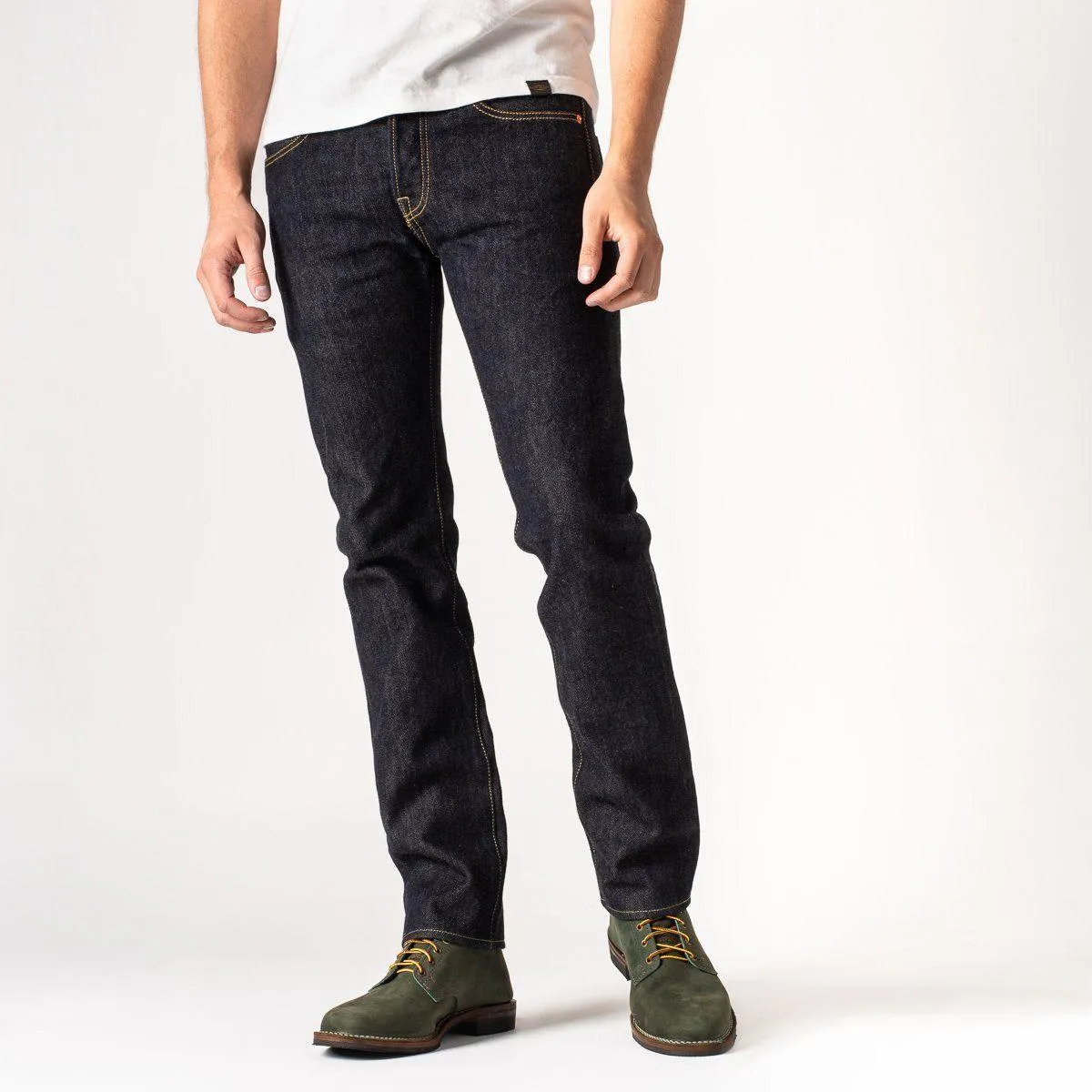 Iron Heart 21oz IH-777S-21 Selvedge Denim Slim Tapered Jeans - Indigo