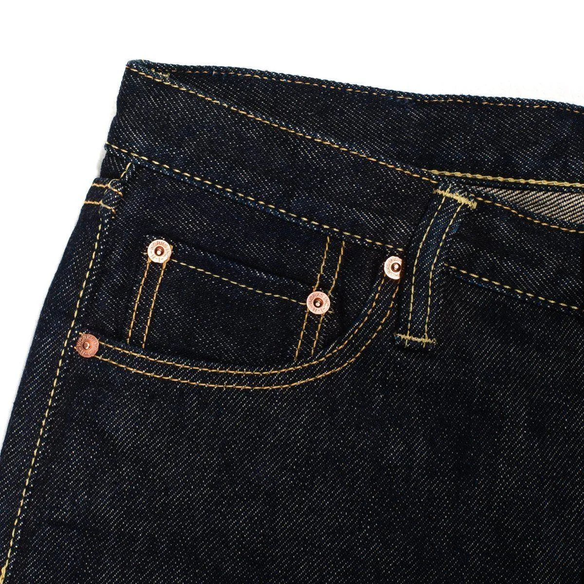 Iron Heart 21oz IH-777S-21 Selvedge Denim Slim Tapered Jeans - Indigo