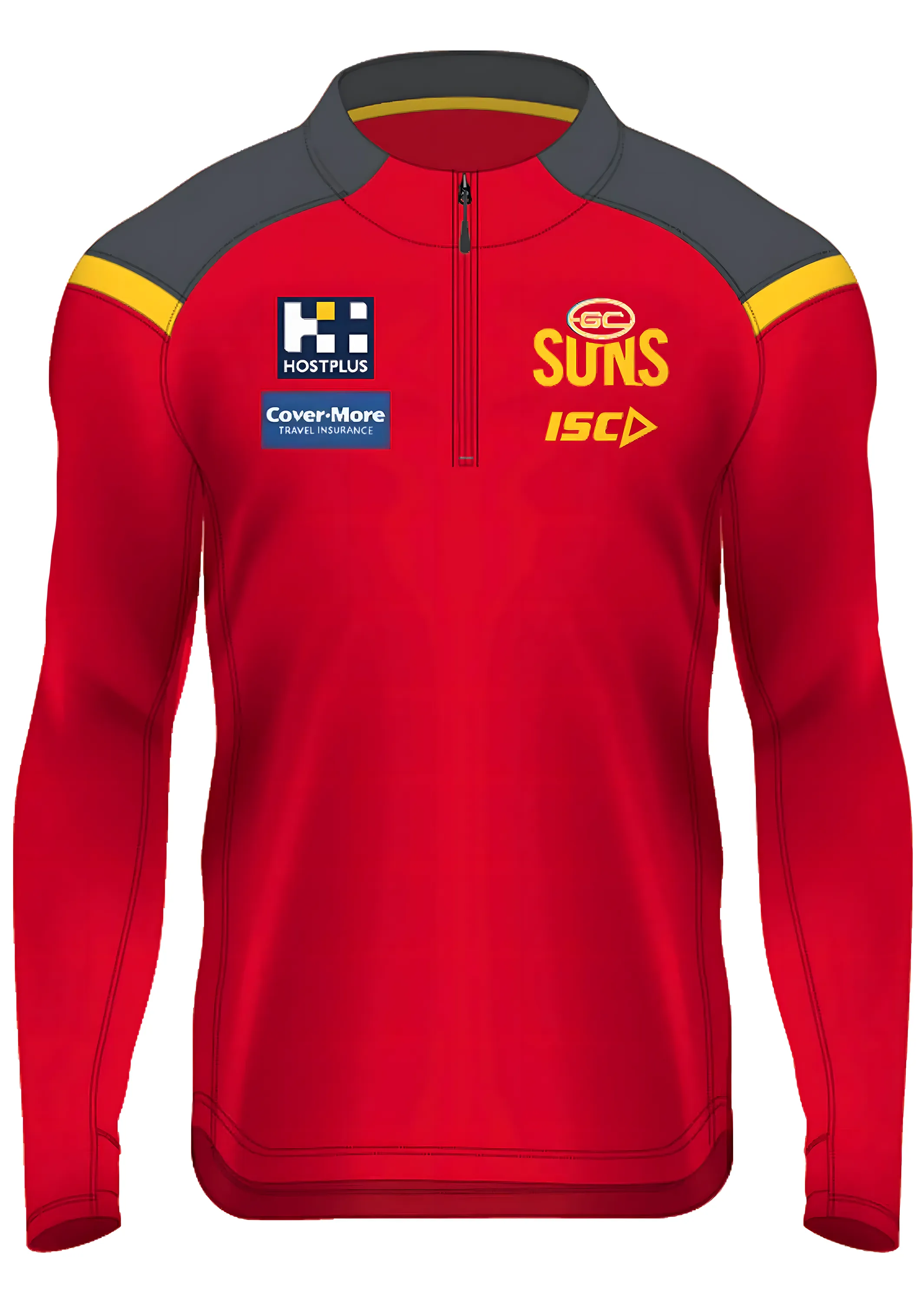 ISC Womens Gold Coast Suns Elite Training Top <BR> GS20TOP01L