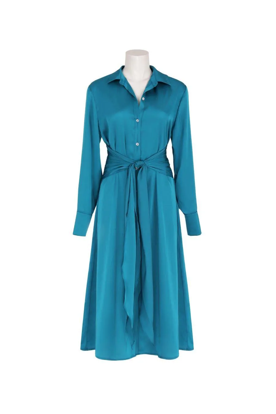 Jaylyn Midi Dress - Teal