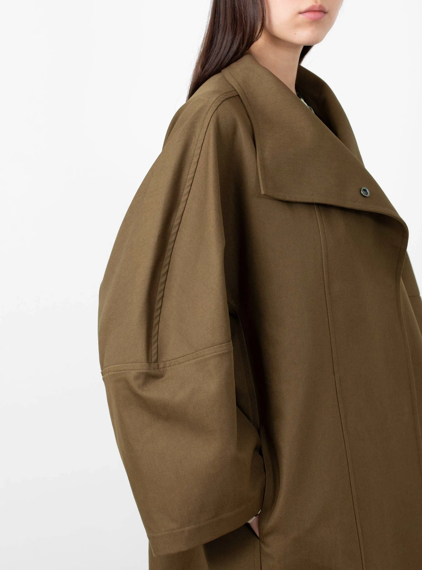 Juwan Oversized Coat Mocha