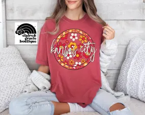 Kansas City Retro Daisy Tee | NEW 2024